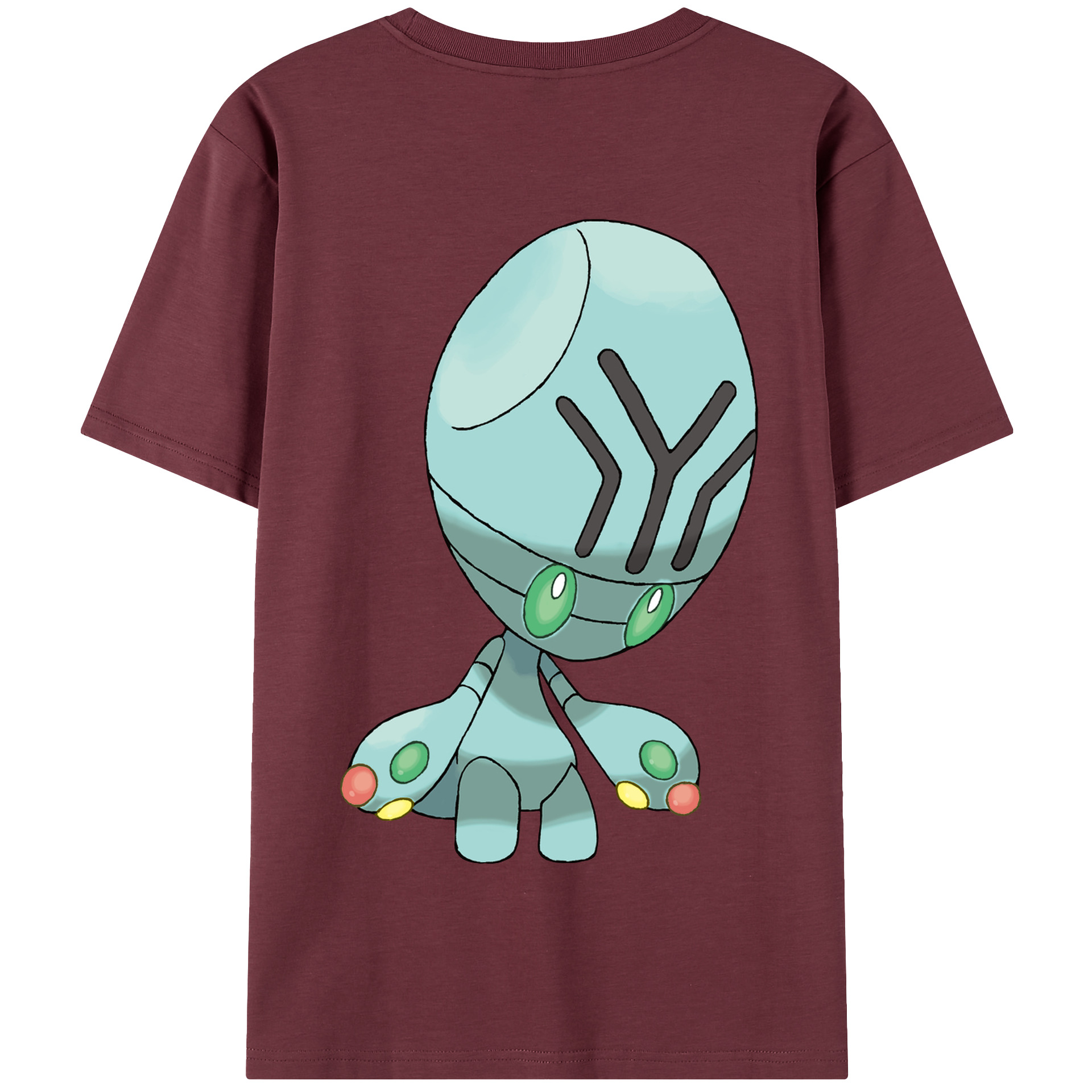 （画像用） ポケットモンスター Pokémon 綿100％半袖Tシャツ（背面プリント）